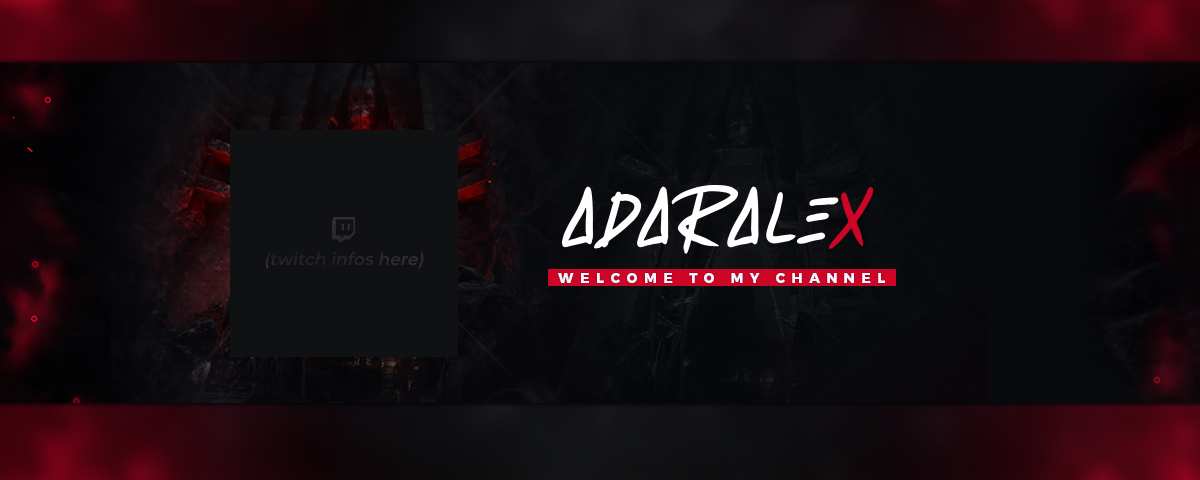 Logo and Twitter banner created for Adaralex (2020)